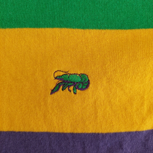 The Original PERLIS Mardi Gras Rugby Dress - XS - Picture 4 of 7